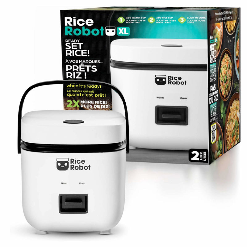 Nonstick Rice Cooker Robot, Large, 2-L Capacity L7666