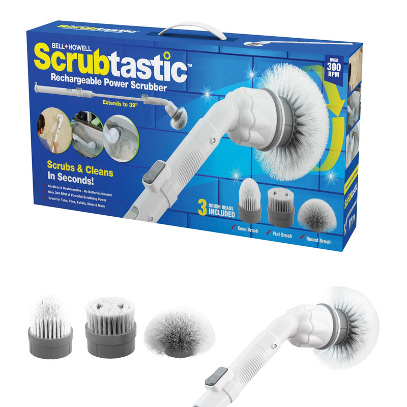 Rechargeable Power Scrubber Brush D4265