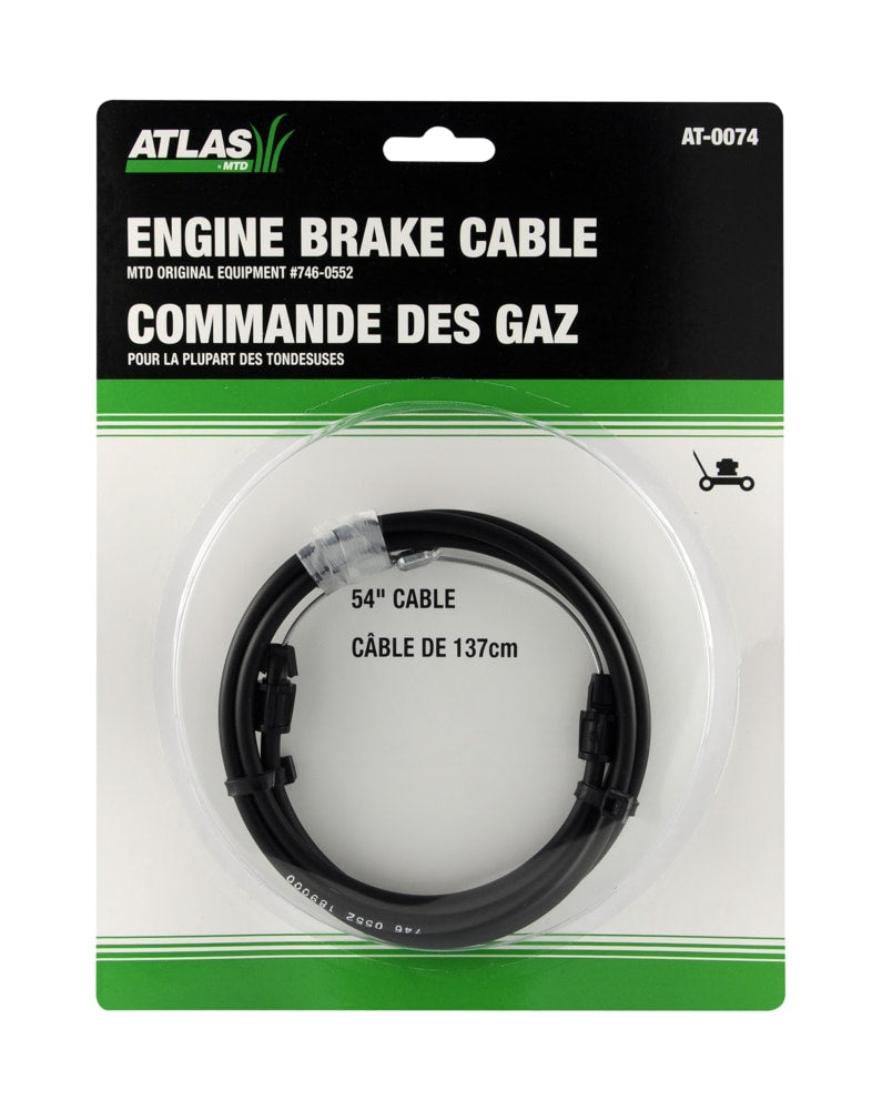 Lawnmower Engine Replacement Brake Cable, 54-in E1757