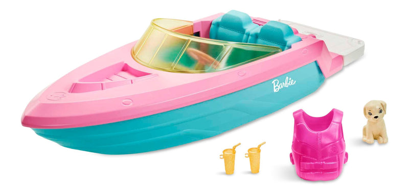 3-Seater Floating Boat with Puppy & Accessories, Ages 3+ R4082