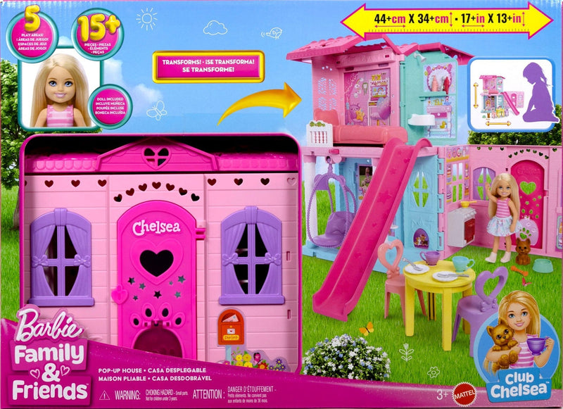 Club Chelsea Pop-Up House Playset with Accessories D6647
