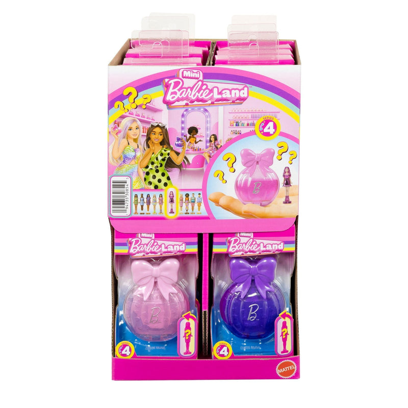 Mini BarbieLand Series 4 Fashionista Dolls with Surprise Blush Reveal, Assorted Styles O7050