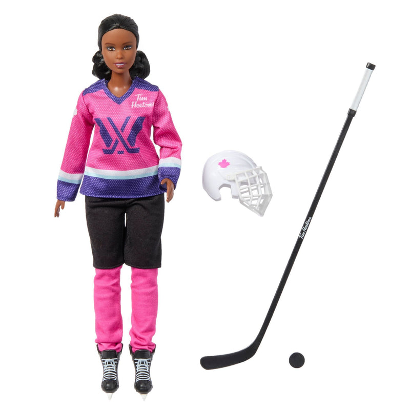 TH Hockey Doll, Black Hair U2617