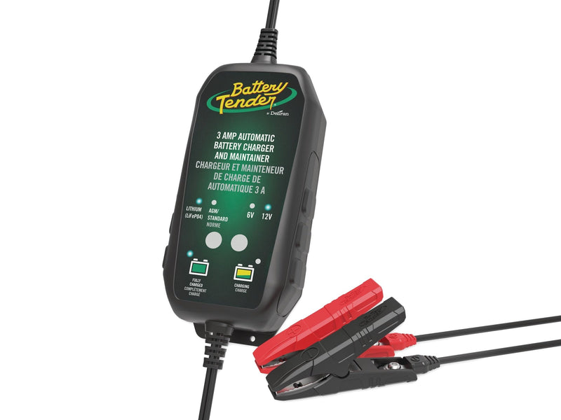 Smart Battery Charger/Maintainer, 3-Amp, 6V/12V T2257