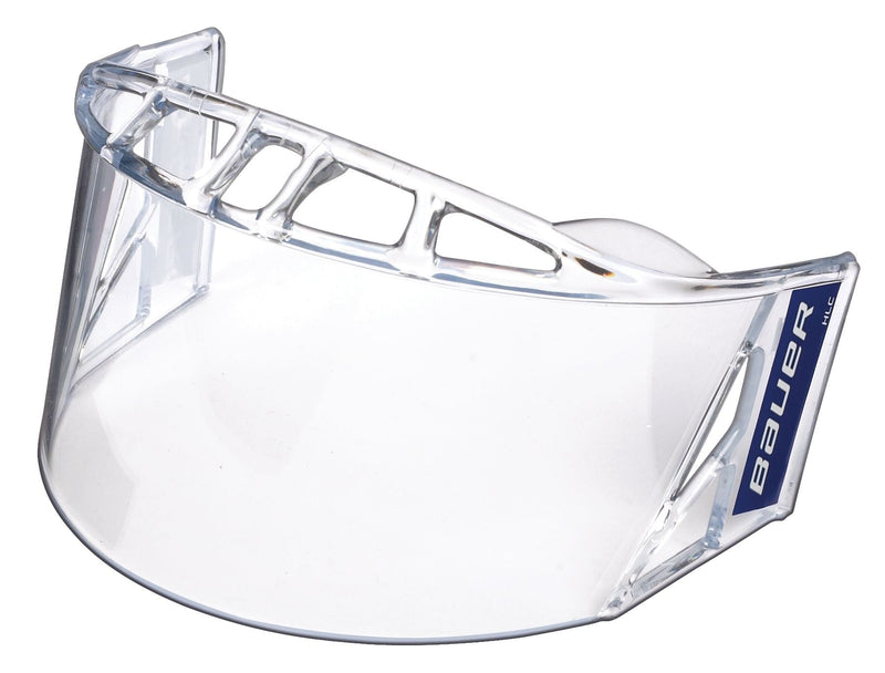 HLC Clear Half-Shield Senior Hockey Face Mask/Visor with Anti-Fog Film & High Impact Polycarbonate Shield C3859