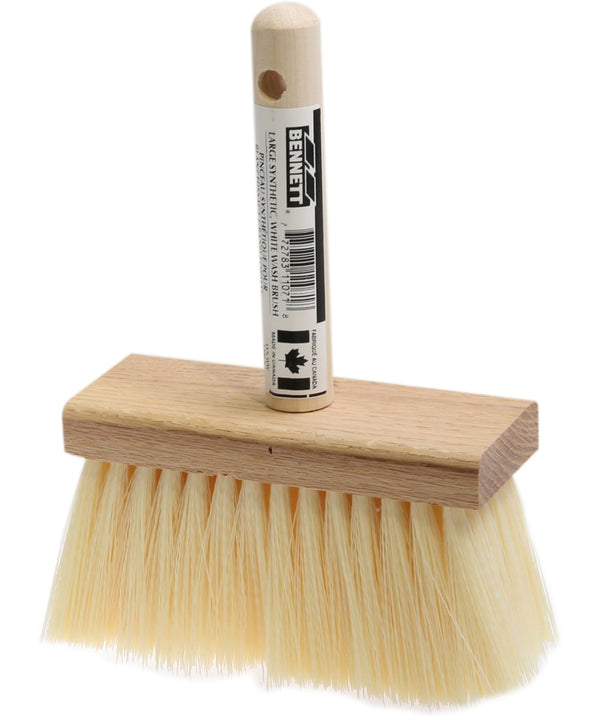 Large White Natural Fibre Wash Brush, 150-mm S3298
