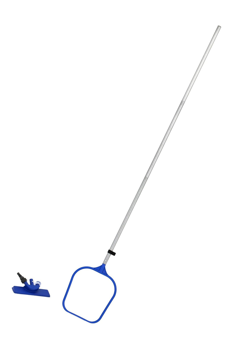 Pool Hydro Cleaning Above Ground Pool Maintanance Kit with Vacuum, Skimmer & Pole O9464