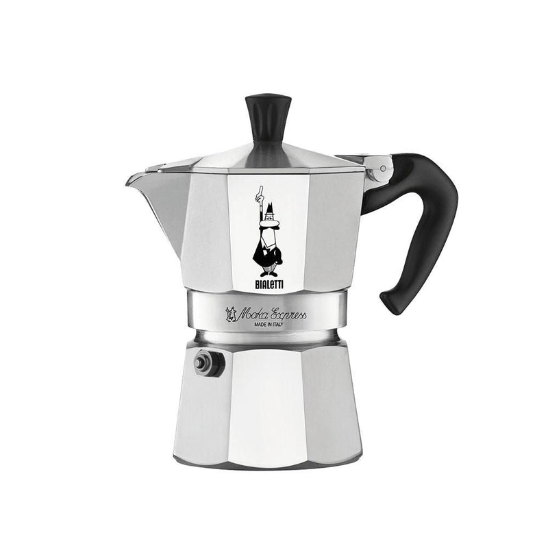 Moka Pot with Ergonomic Anti-Scale Handle, 3-Cup V1752