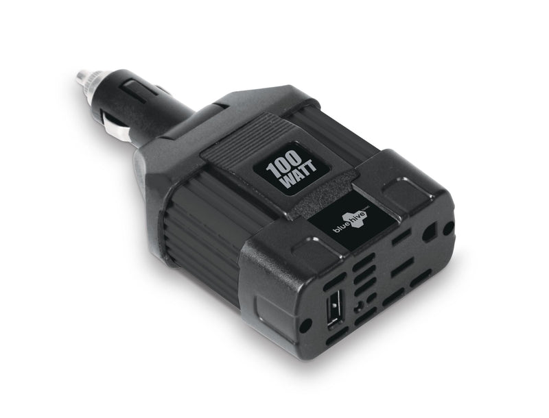 100W Power Inverter, Black C6284