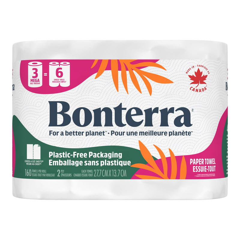 Double Roll Paper Towel, 2-ply, 3-pk Y6077