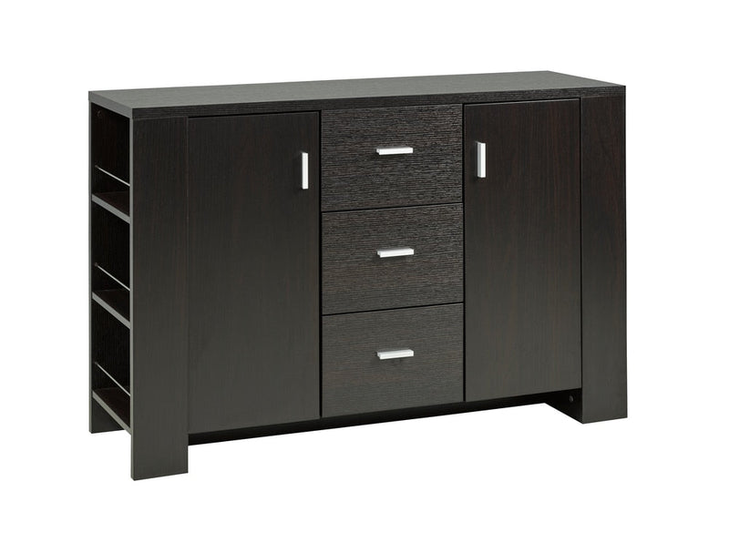 Ashton Freestanding Dining Buffet/Server with Storage, Dark Cherry R6254