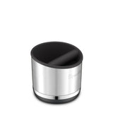 Knock Box 10, Compact, Brushed Stainless Steel