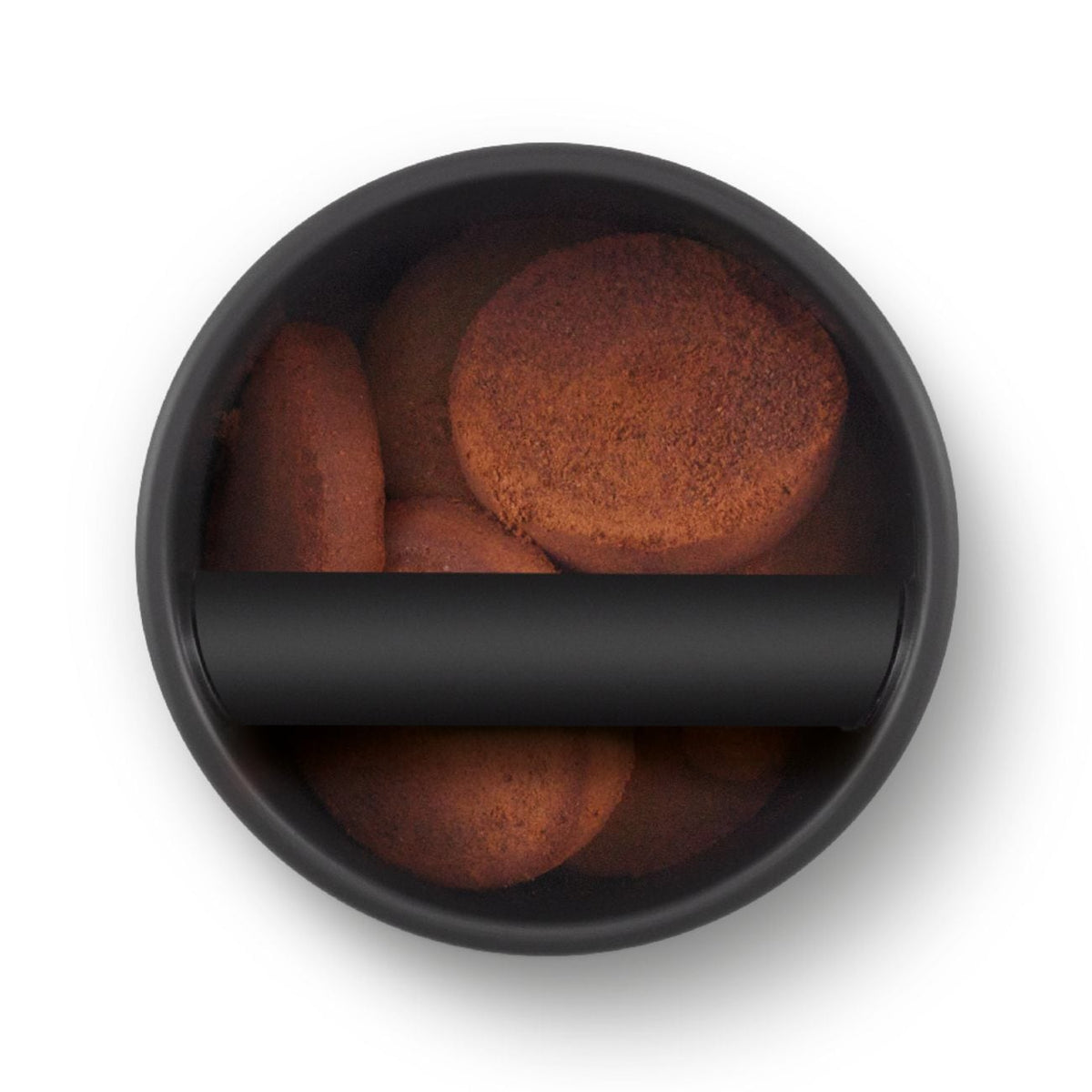 Knock Box 10, Compact, Brushed Stainless Steel