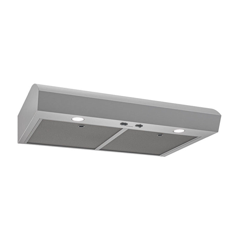 Mantra1 350CFM Under Cabinet Kitchen Exhaust Fan Range Hood, 30-in H2404