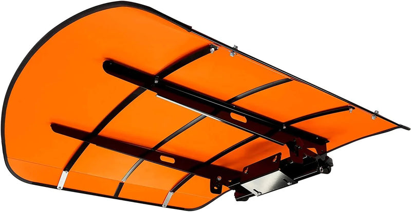 Tractor Canopy Orange Compatible with All ROPS 48 X 52 Equipped Tractors with a 2 x 2 or 2 x 3 ROPS (Will Add About 4 to The Height of The Tractor) Tractor Sun Canopy Sunshade L1143