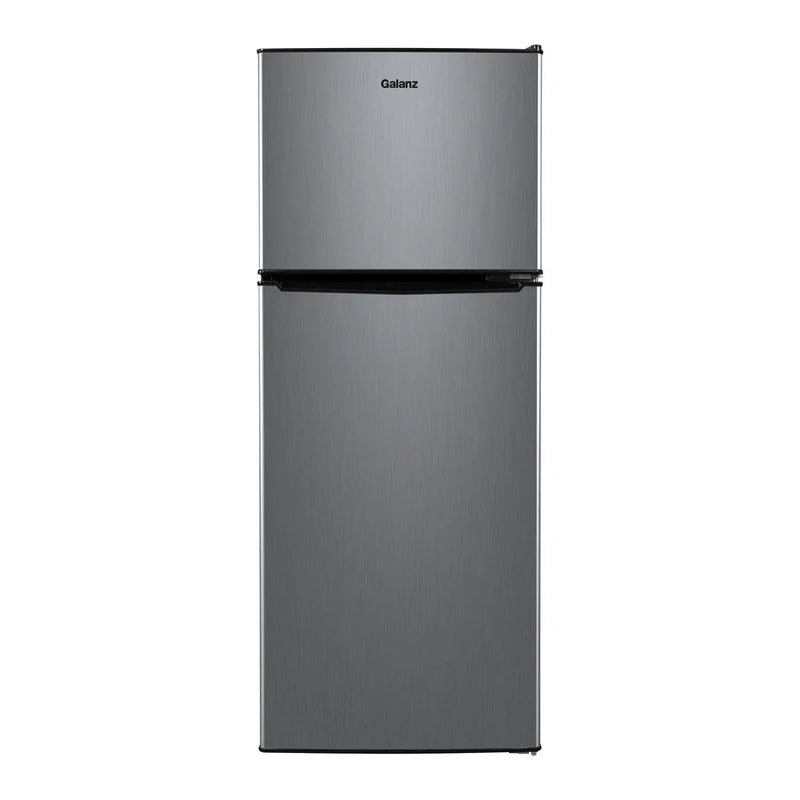 4.6. Cu ft Two Door Mini Refrigerator with Freezer, Stainless Steel Z4178