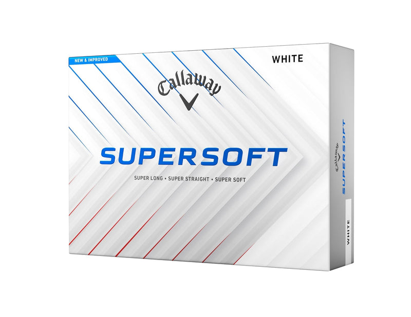 Golf SuperSoft Golf Balls, 2025 Version, White, 12-pk O9109