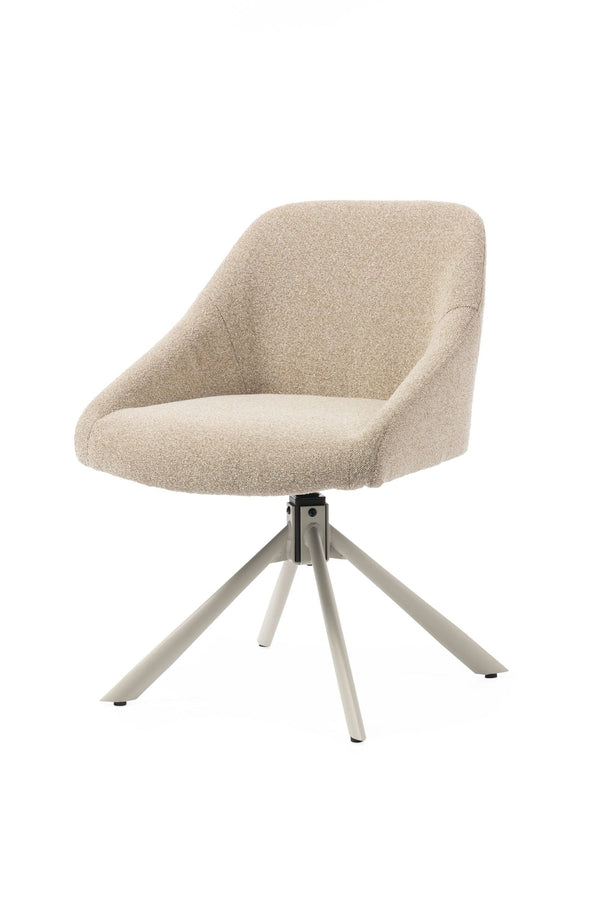 Chester Swivel Office Chair, Greige L7161