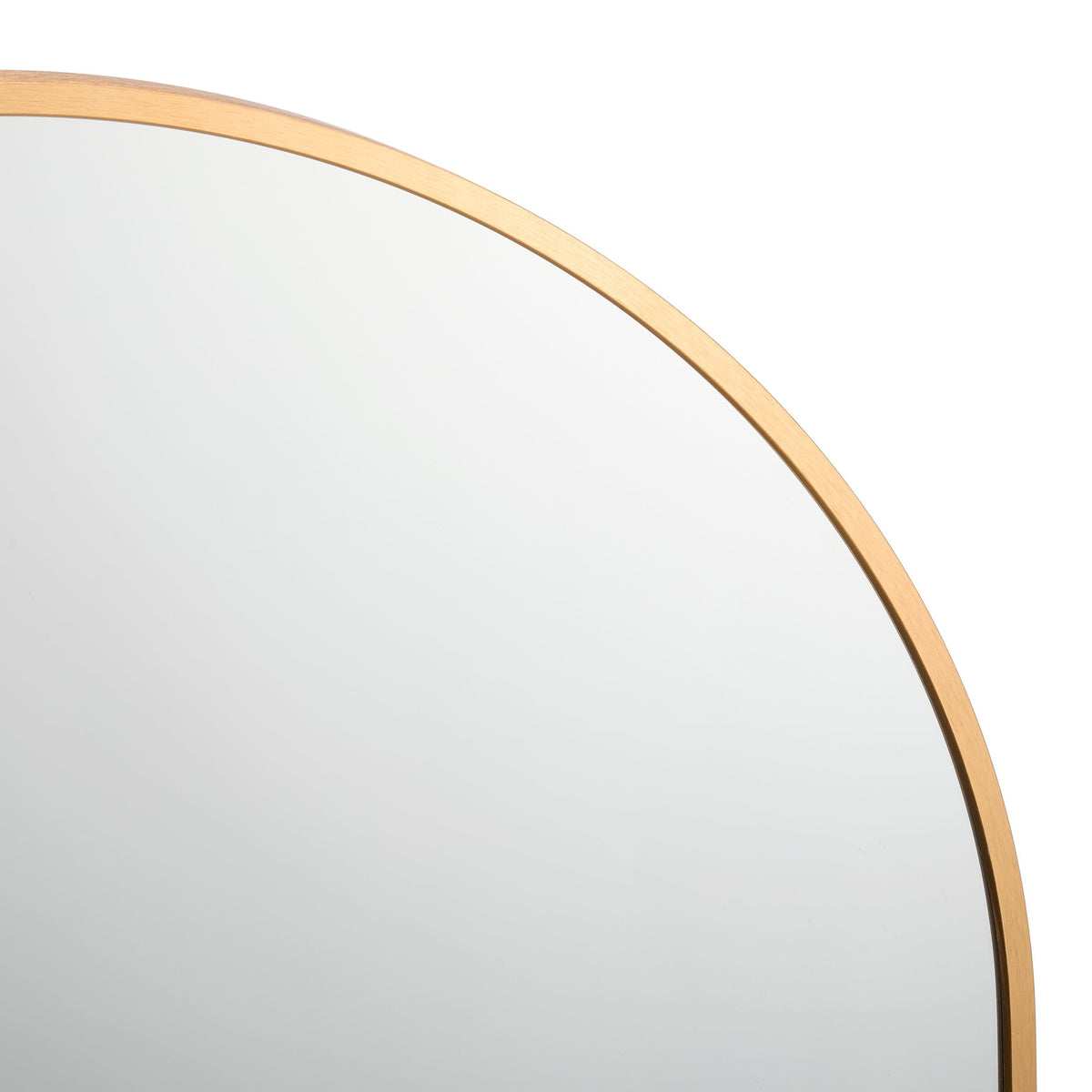 Elrose Gold Arch Mirror, 24 x 28-in