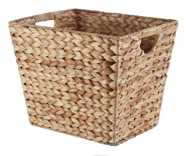 Emery Rectangular Hand Woven Storage Basket, 14.57 x 12 x 12-in G3387