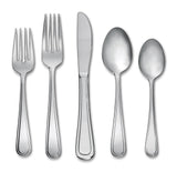 Madison Stainless Steel Flatware Set, Serves 10, 50-pc