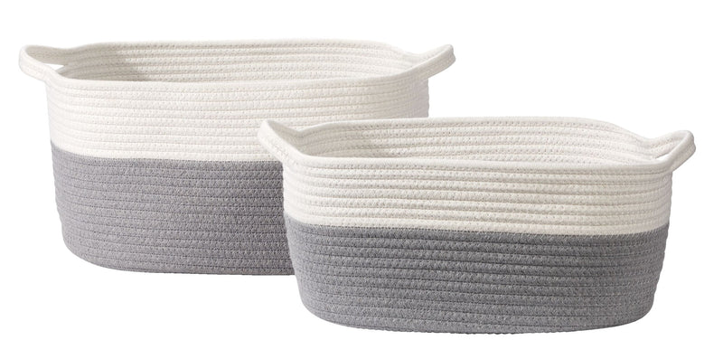 Nesting Rope Baskets Set, 2-pk J3965