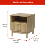 Winkler Side Table, Oak