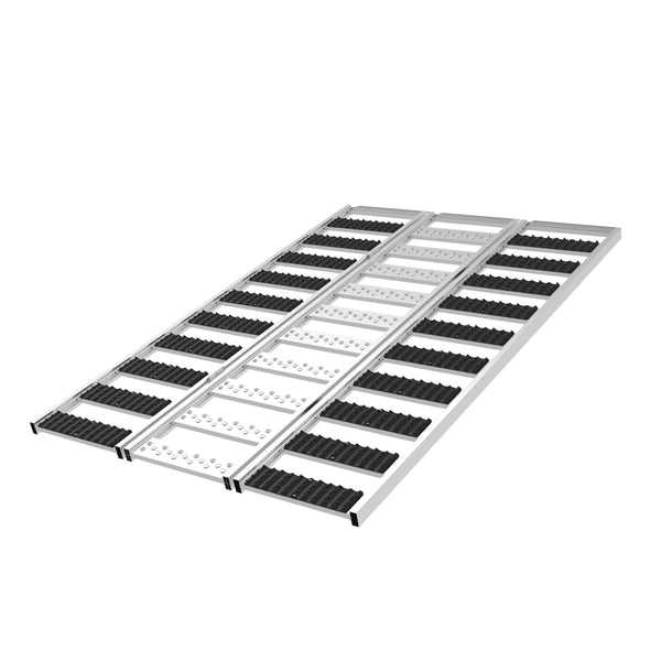 CargoMaster Aluminum Multi-Function Tri-Fold Snowmobile/ATV Ramp, 77 x 54-in, 1500-lb K1548