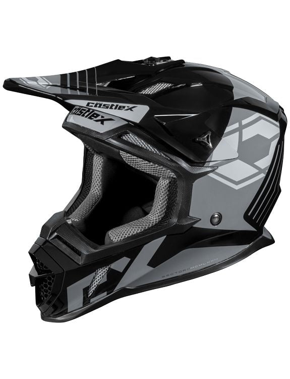 X CX200 Sector MX Helmet, Grey I4738