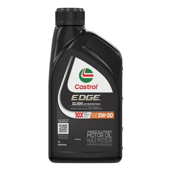 EDGE 5W50 Advanced Synthetic Engine/Motor Oil, 1-L K1012
