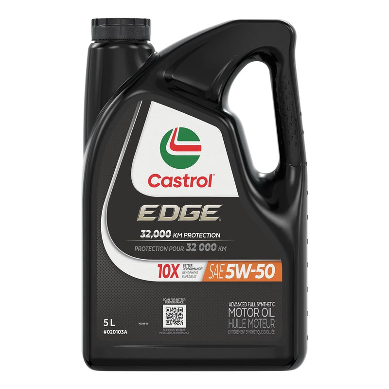 EDGE 5W50 Advanced Synthetic Engine/Motor Oil, 5-L S2382