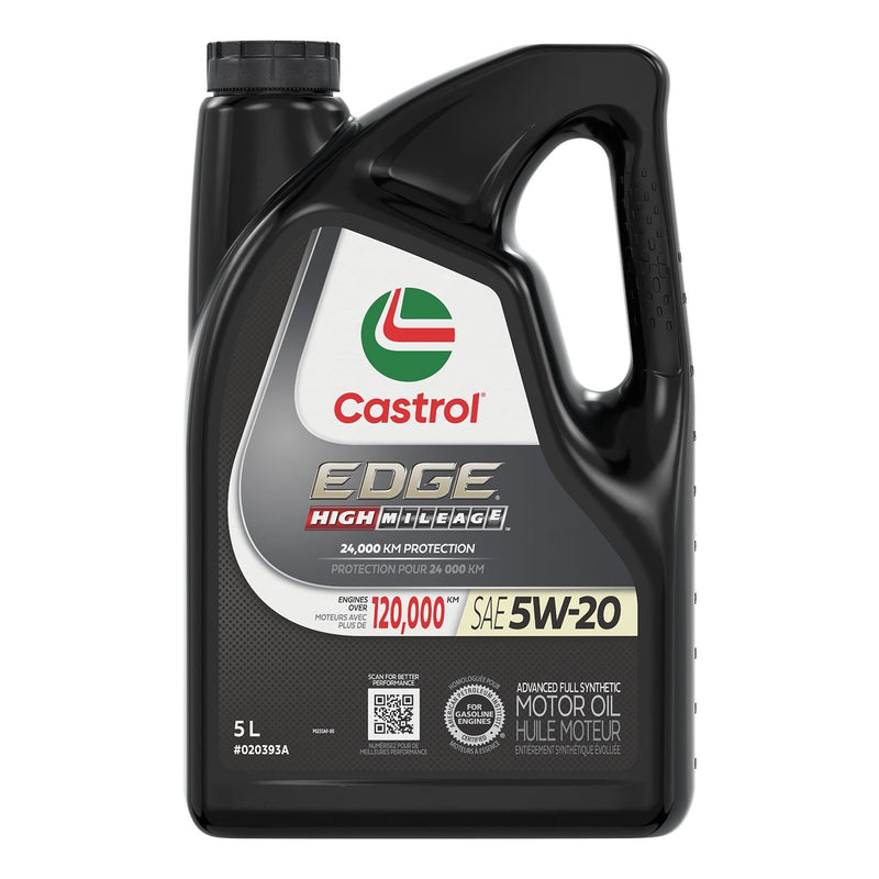 EDGE High Mileage 5W20 Synthetic Engine/Motor Oil, 5-L O7333