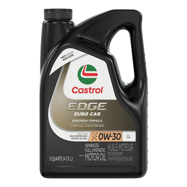 EDGE Synthetic Euro LL 0W30 Motor Oil, 4.73-L A1088