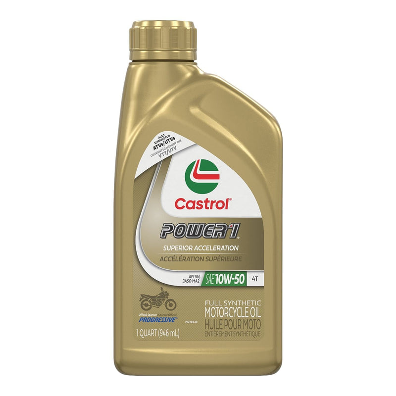 Power1 Motorcycle Oil 4T 10W50, 946-mL O3525