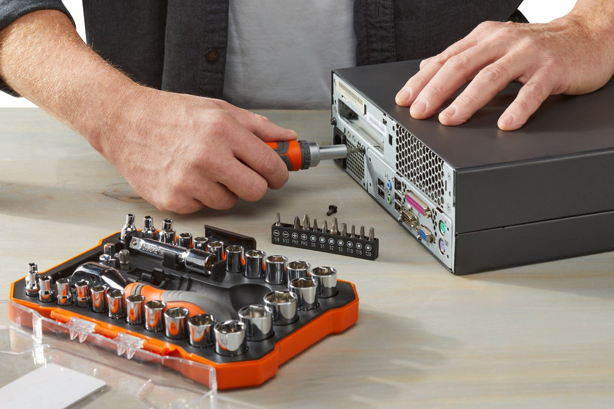 Home Repair Tool & Socket Set, 43-pc