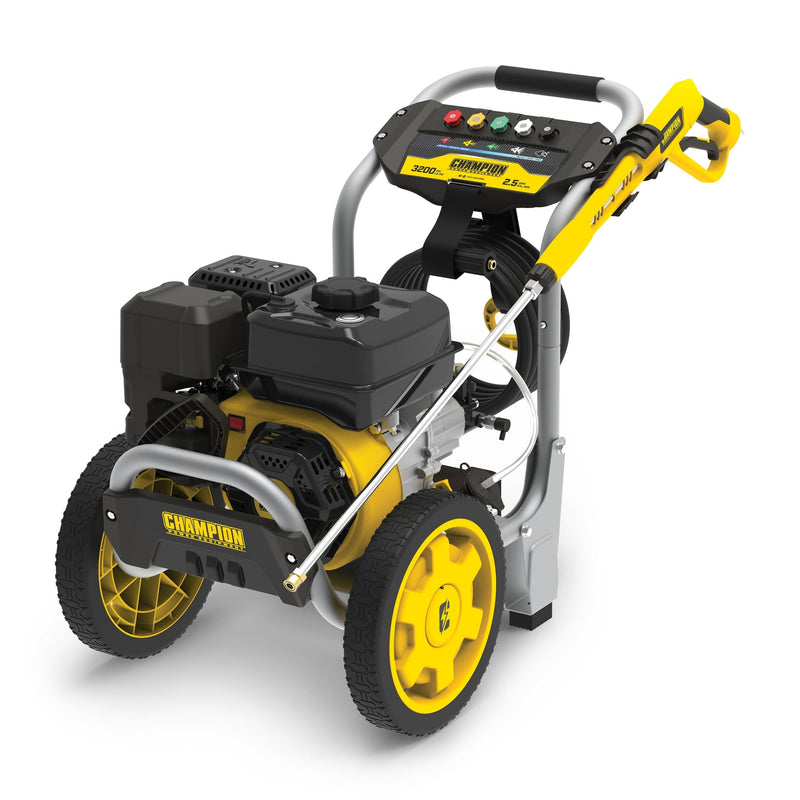 Power Equipment 3200 PSI 2.5 GPM 224cc Engine Cold Water Wheeled Gas Pressure Washer P0460