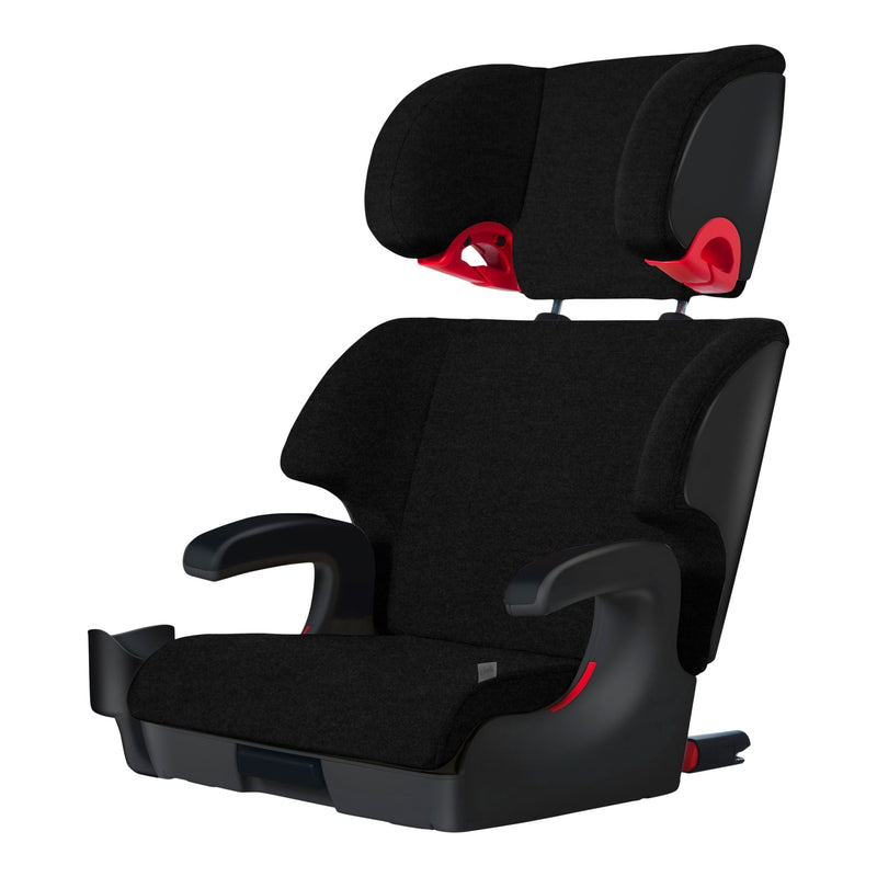 Oobr Reclining High Back + Backless Booster Car Seat, Carbon Black Q1869