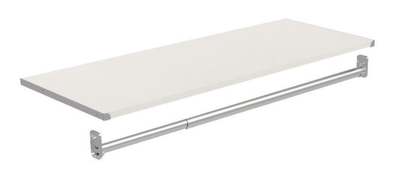 Modular Shelf & Hang Rod Kit, White C9092