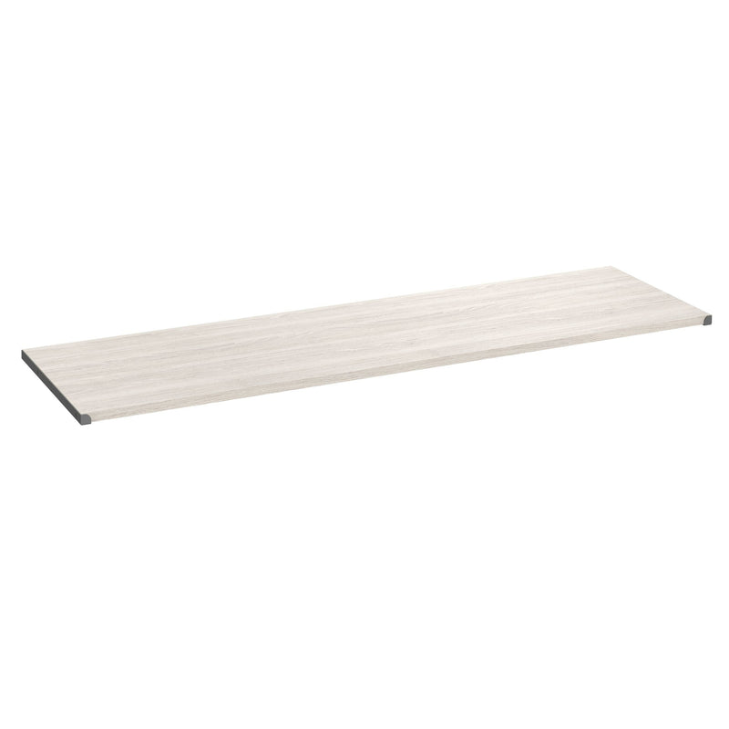 Suite Symphony Laminate Wood Top Shelf, White Timber, 48-in D2979