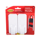 10-lb Jumbo Hook Value Pack, 17010-2EF | 2 Hooks, 6 Strips per Pack