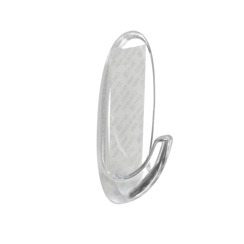 Medium Clear Hooks and Strips, Damage Free, 2-lb Capacity P0707