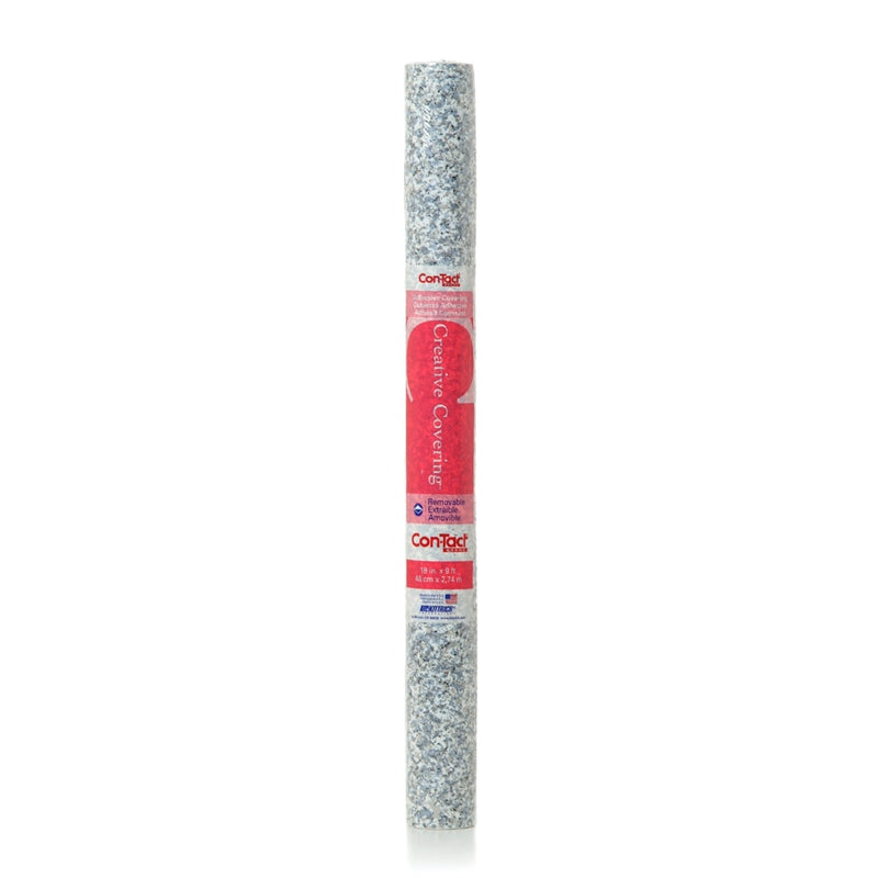 Con-Tact Creative Covering Removable Adhesive Shelf/Drawer Liner, Granite, 18-in x 9-ft H4119