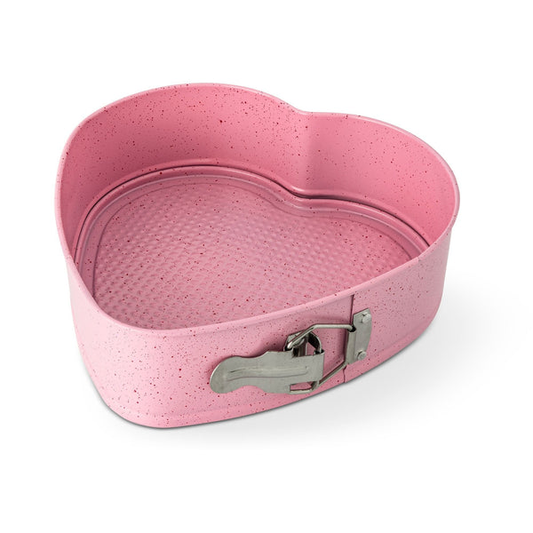 Heart Speckled Spring Form Nonstick Baking Pan U2120
