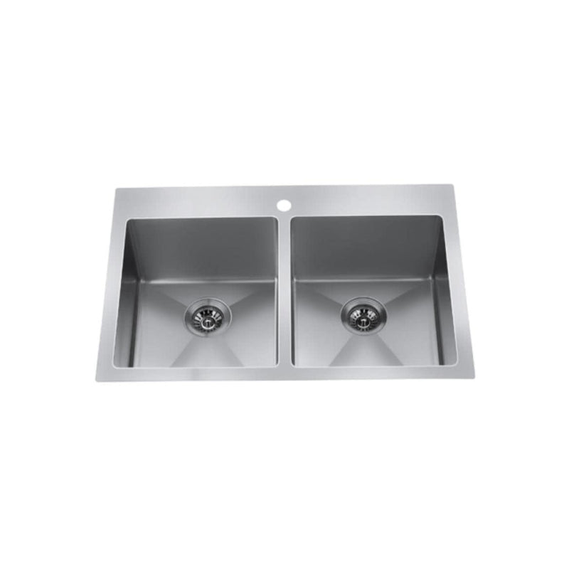 Dual Mount Double Bowl Sink S5975