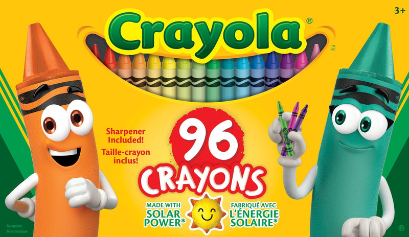 Crayons, 96 Pieces, Multicolour O9659