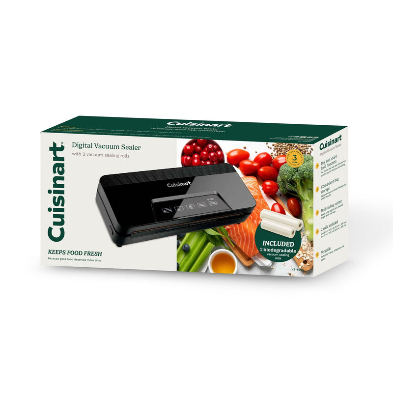 Digital Touch Screen Vacuum Sealer, with 2 Rolls V7669