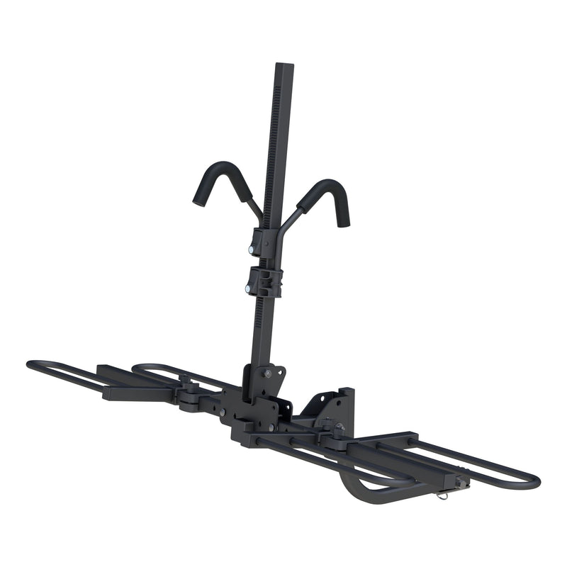 18085 2-Bike Tray-Style Hitch Mount Bike Rack, Fits 1-1/4, 2-in Receiver, Black A3235