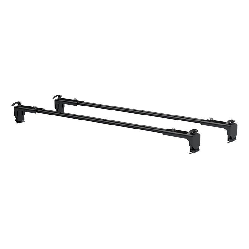 18119 Quick-Release Roof Rack Crossbars, Black Steel, Select Wrangler JK Y7238