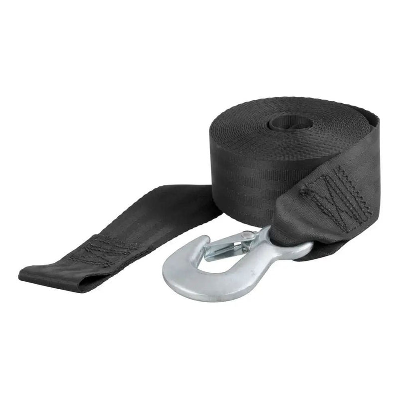 29451 2-in x 20-ft Nylon Winch Strap with Hook, 3,300-lbs S764