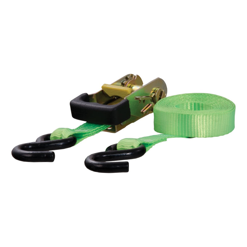 83027 16-ft Lime Green Cargo Strap with S-Hooks (1,100-lb) S3448